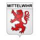 Adesivi stemma Mittelwihr adesivo