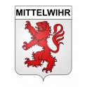 Adesivi stemma Mittelwihr adesivo