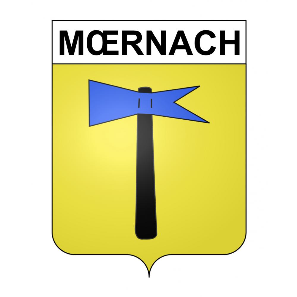 Mœrnach Sticker wappen, gelsenkirchen, augsburg, klebender aufkleber