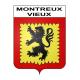 Montreux-Vieux 68 ville sticker blason écusson autocollant adhésif
