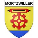 Stickers coat of arms Mortzwiller adhesive sticker