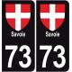 64 Pau autocollant sticker plaque immatriculation auto ville