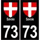 64 Pau autocollant sticker plaque immatriculation auto ville