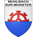 Muhlbach-sur-Munster Sticker wappen, gelsenkirchen, augsburg, klebender aufkleber
