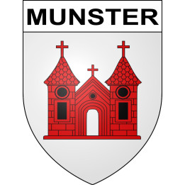 Pegatinas escudo de armas de Munster adhesivo de la etiqueta engomada