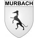 Stickers coat of arms Murbach adhesive sticker