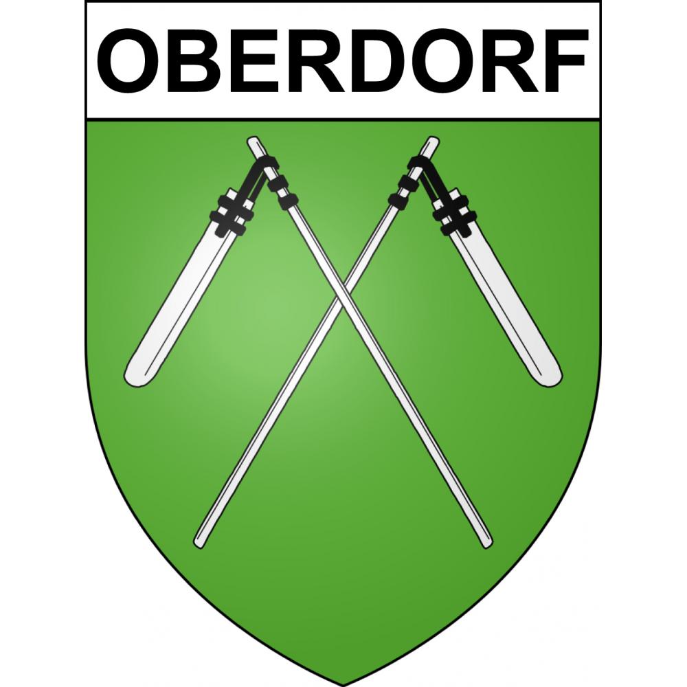 Oberdorf Sticker wappen, gelsenkirchen, augsburg, klebender aufkleber