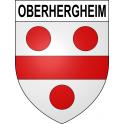 Oberhergheim Sticker wappen, gelsenkirchen, augsburg, klebender aufkleber