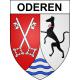 Stickers coat of arms Oderen adhesive sticker