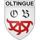 Stickers coat of arms Oltingue adhesive sticker