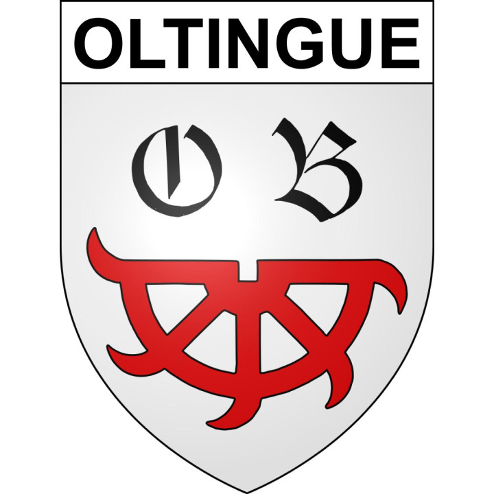 Stickers coat of arms Oltingue adhesive sticker