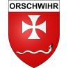 Stickers coat of arms Orschwihr adhesive sticker