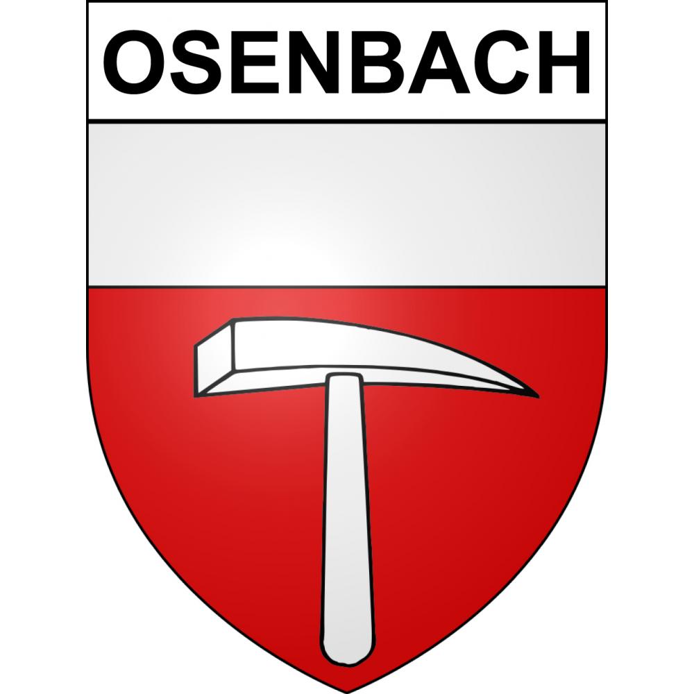 Stickers coat of arms Osenbach adhesive sticker