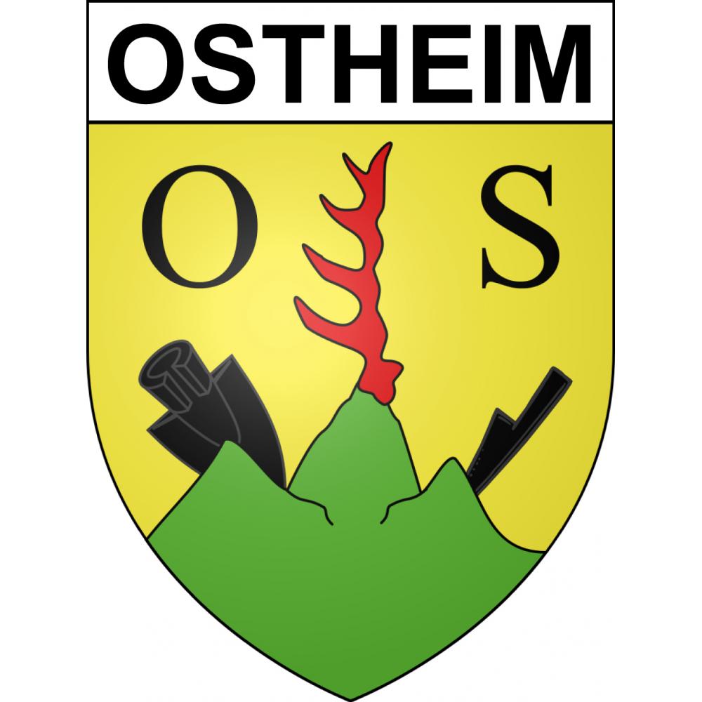 Stickers coat of arms Ostheim adhesive sticker