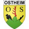 Ostheim Sticker wappen, gelsenkirchen, augsburg, klebender aufkleber