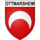 Stickers coat of arms Ottmarsheim adhesive sticker