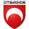 Stickers coat of arms Ottmarsheim adhesive sticker
