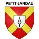 Stickers coat of arms Petit-Landau adhesive sticker