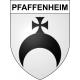 Pegatinas escudo de armas de Pfaffenheim adhesivo de la etiqueta engomada