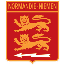 Blason Normandie-Niemen autocollant sticker logo87