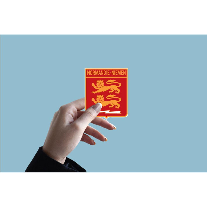 Blason Normandie-Niemen autocollant sticker logo87