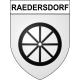 Stickers coat of arms Raedersdorf adhesive sticker