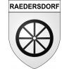 Stickers coat of arms Raedersdorf adhesive sticker
