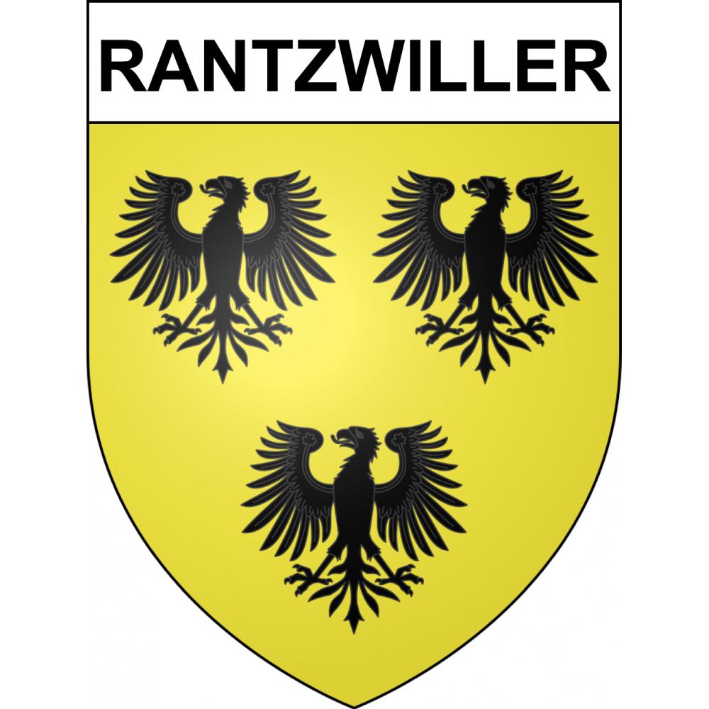 Rantzwiller Sticker wappen, gelsenkirchen, augsburg, klebender aufkleber