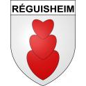 Réguisheim Sticker wappen, gelsenkirchen, augsburg, klebender aufkleber