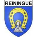 Reiningue 68 ville sticker blason écusson autocollant adhésif