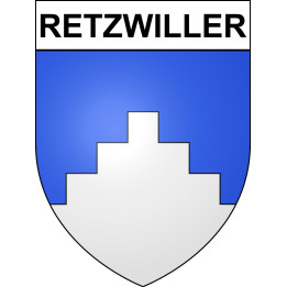 Retzwiller 68 ville sticker blason écusson autocollant adhésif
