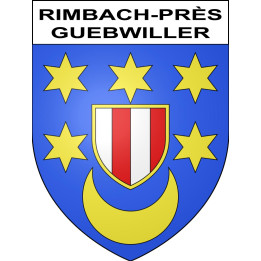 Rimbach-près-Guebwiller Sticker wappen, gelsenkirchen, augsburg, klebender aufkleber