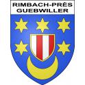 Stickers coat of arms Rimbach-près-Guebwiller adhesive sticker
