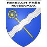 Stickers coat of arms Rimbach-près-Masevaux adhesive sticker