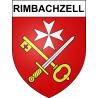 Stickers coat of arms Rimbachzell adhesive sticker
