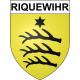 Riquewihr Sticker wappen, gelsenkirchen, augsburg, klebender aufkleber