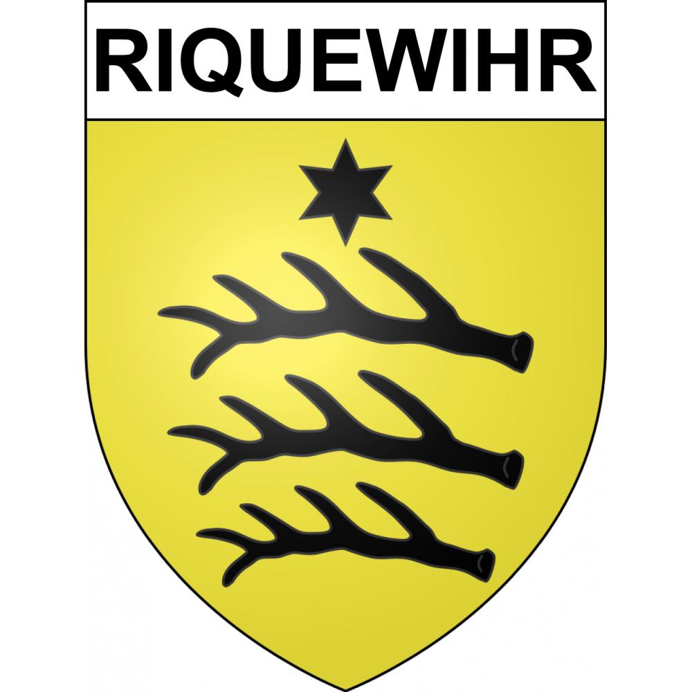 Riquewihr Sticker wappen, gelsenkirchen, augsburg, klebender aufkleber
