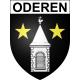 Roderen Sticker wappen, gelsenkirchen, augsburg, klebender aufkleber