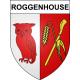 Pegatinas escudo de armas de Roggenhouse adhesivo de la etiqueta engomada