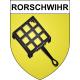 Rorschwihr 68 ville sticker blason écusson autocollant adhésif