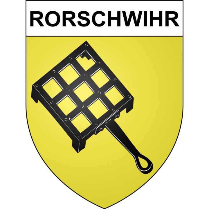 Stickers coat of arms Rorschwihr adhesive sticker