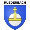 Stickers coat of arms Ruederbach adhesive sticker