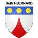 Pegatinas escudo de armas de Saint-Bernard adhesivo de la etiqueta engomada