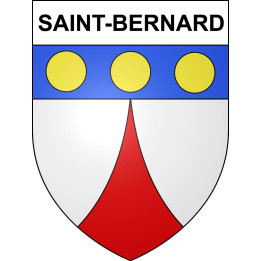 Saint-Bernard Sticker wappen, gelsenkirchen, augsburg, klebender aufkleber