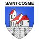 Stickers coat of arms Saint-Cosme adhesive sticker