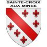 Sainte-Croix-aux-Mines Sticker wappen, gelsenkirchen, augsburg, klebender aufkleber