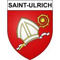 Saint-Ulrich Sticker wappen, gelsenkirchen, augsburg, klebender aufkleber