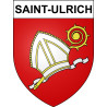 Saint-Ulrich 68 ville sticker blason écusson autocollant adhésif