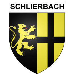 Stickers coat of arms Schlierbach adhesive sticker
