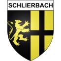 Stickers coat of arms Schlierbach adhesive sticker